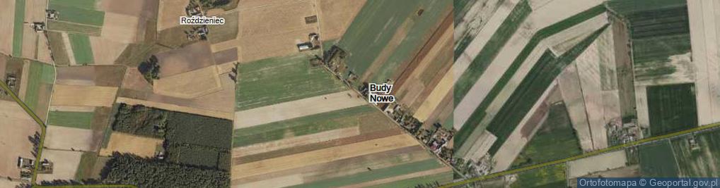 Zdjęcie satelitarne Budy Nowe ul.